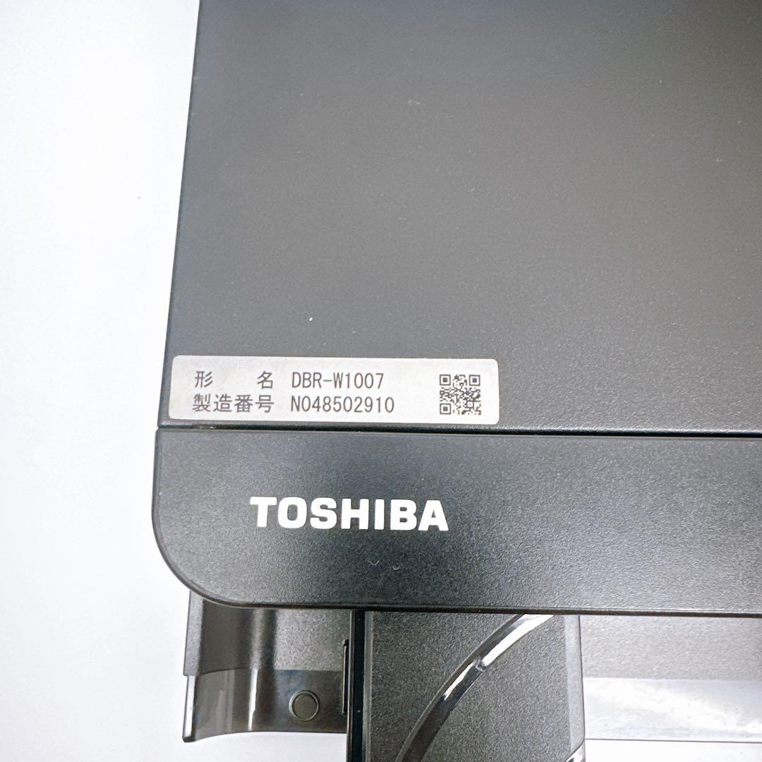 TOSHIBA 東芝 DBR-W1007 ブルーレイレコーダー