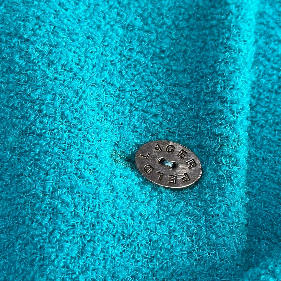 希少♡ フランス製　LAGARFELD ラガーフェルド　ジャケット　ブークレ