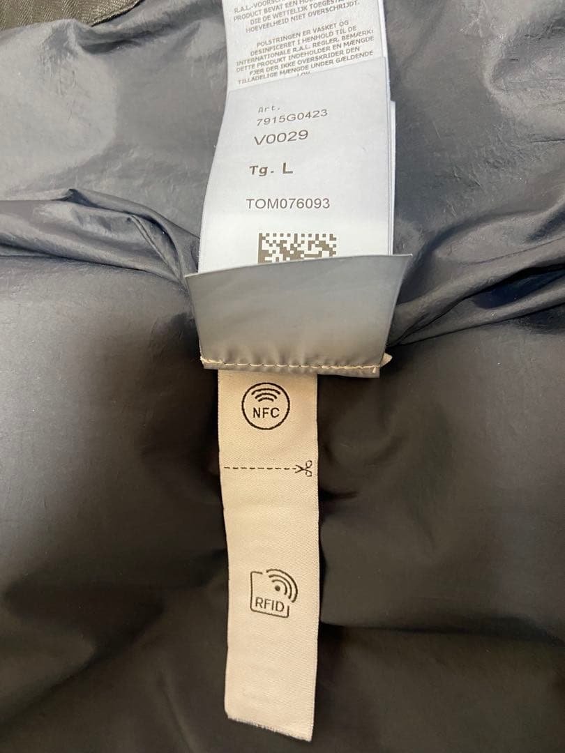 STONE  23AW ダウンベスト L