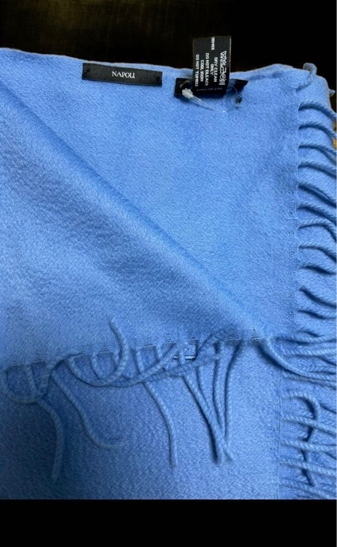 ゆ*読様 新品 EMPORIO ARMANI マフラー カシミヤ100% アルマ