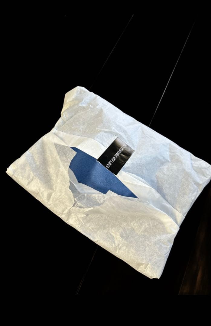 ゆ*読様 新品 EMPORIO ARMANI マフラー カシミヤ100% アルマ