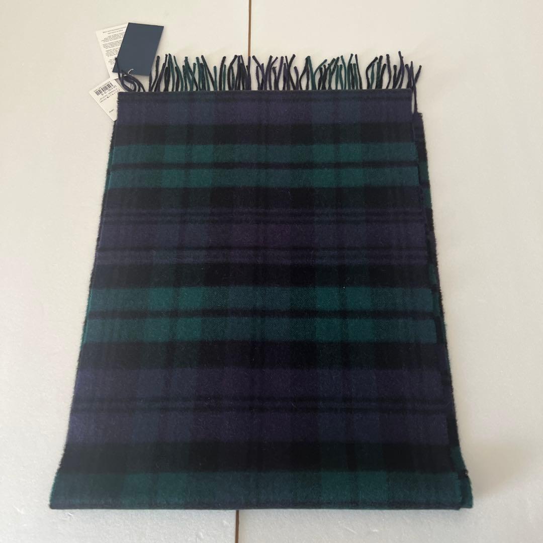 週末限定値下げ　新品タグ付き　ジョンストンズ　 中判カシミヤストール