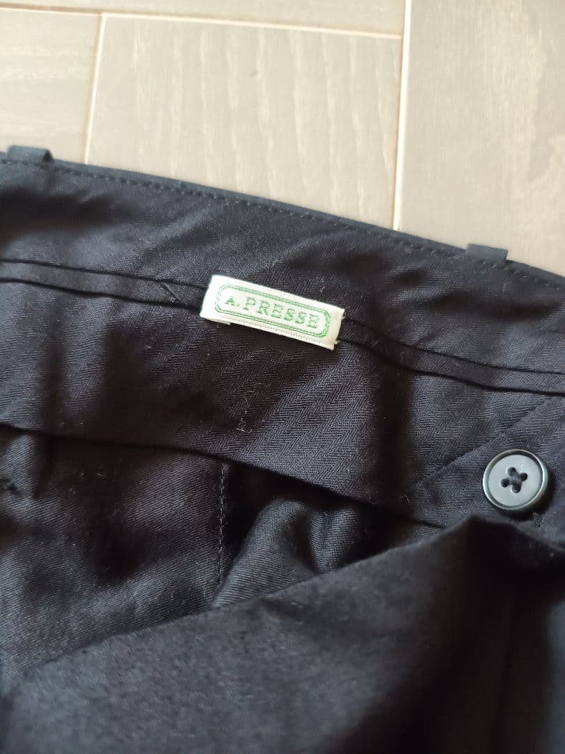 パンツ 25SS A.PRESSE High Density Weather Cloth