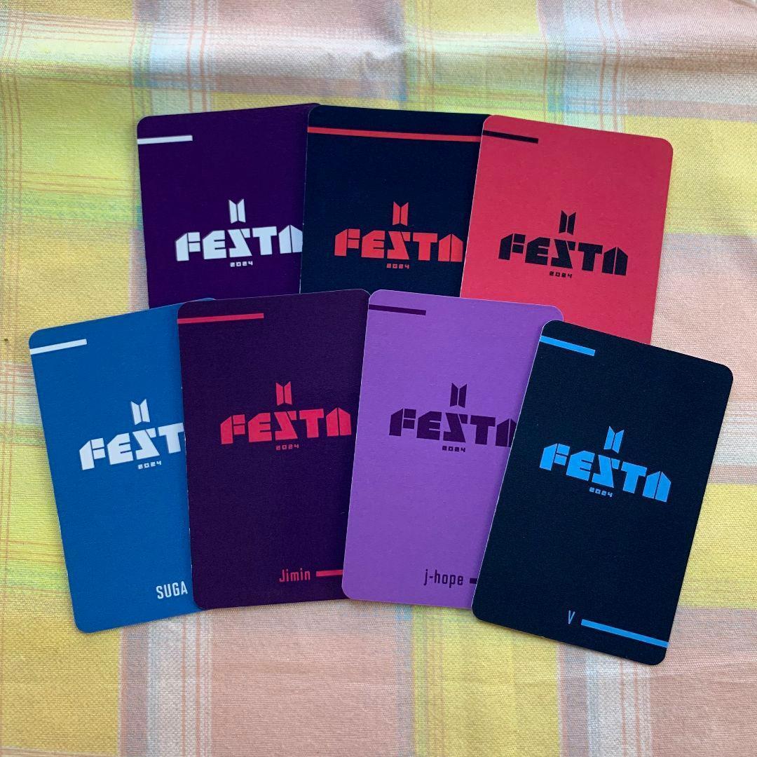 BTS FESTA ARMY ZONE 11周年 2024 限定トレカ 7枚
