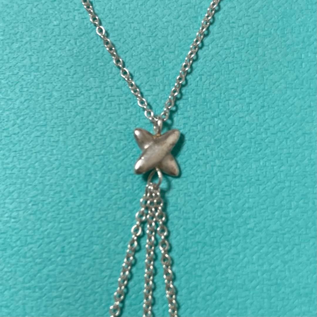 ティファニー シグネチャー トリプル ドロップ ネックレス