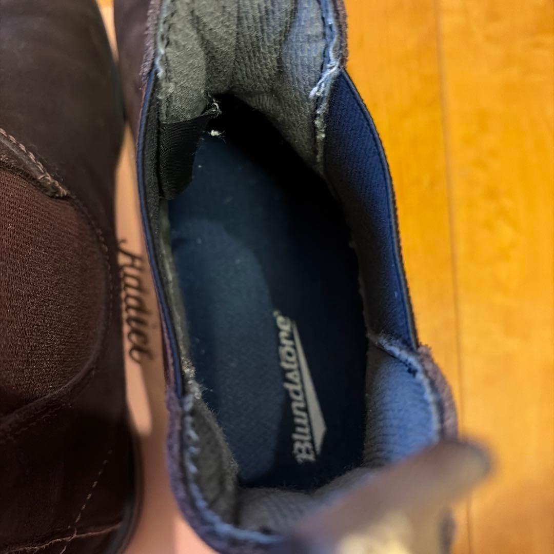Blundstone ダークブラウン サイドゴアブーツ10