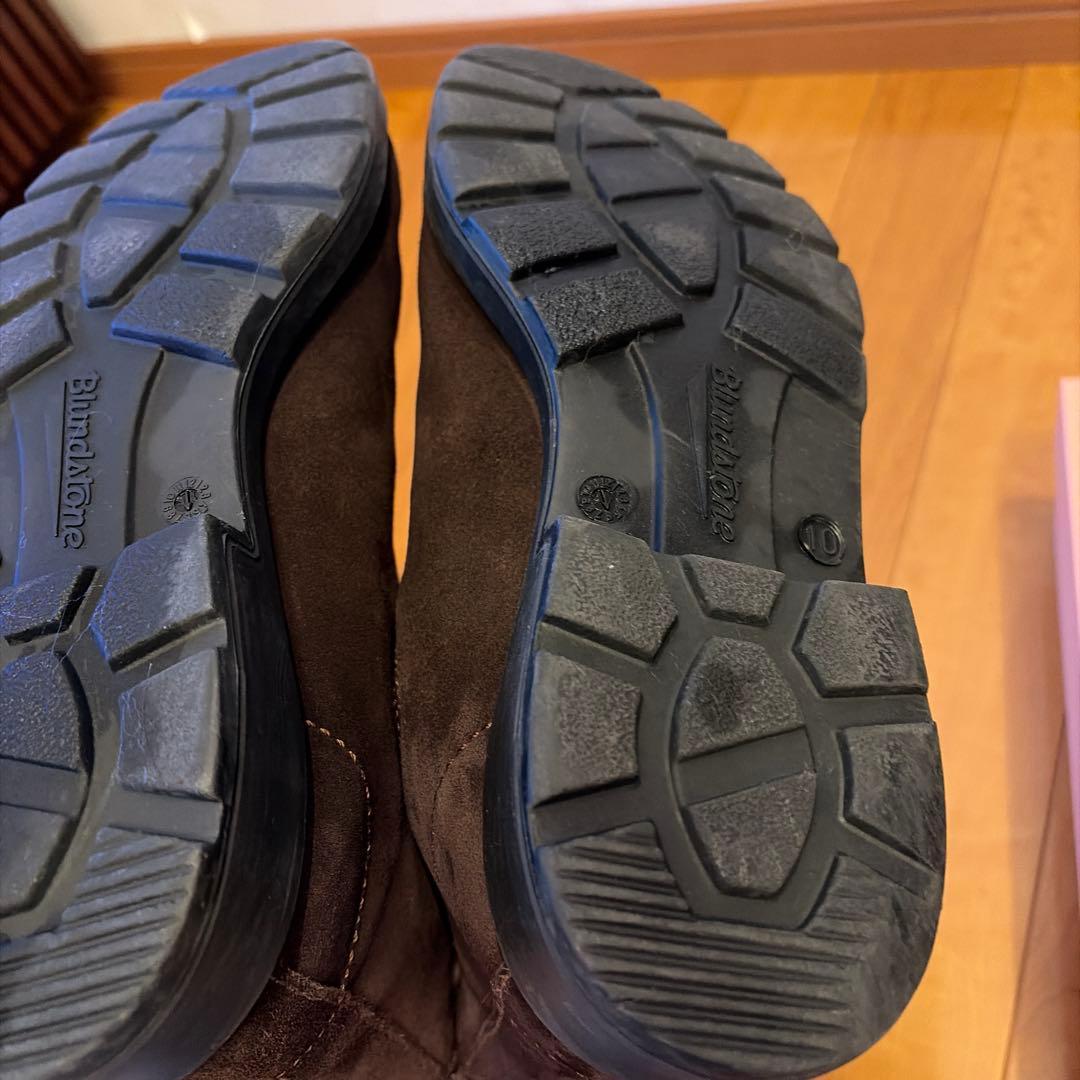 Blundstone ダークブラウン サイドゴアブーツ10