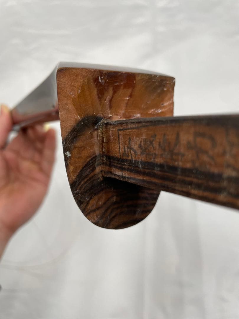 沖縄三線 宮古木工芸 本皮1枚張り 上等黒檀