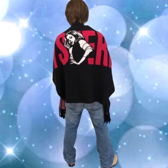 希少 ヒステリックグラマー VIXENGIRLジャガード ショールカーディガン