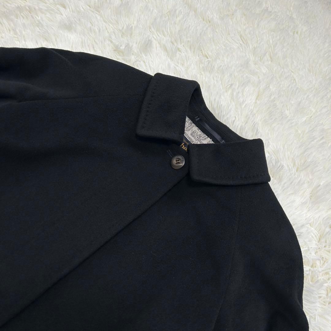 【極美品/M】バーバリー チェスターコート アウター カシミヤ70% Aライン