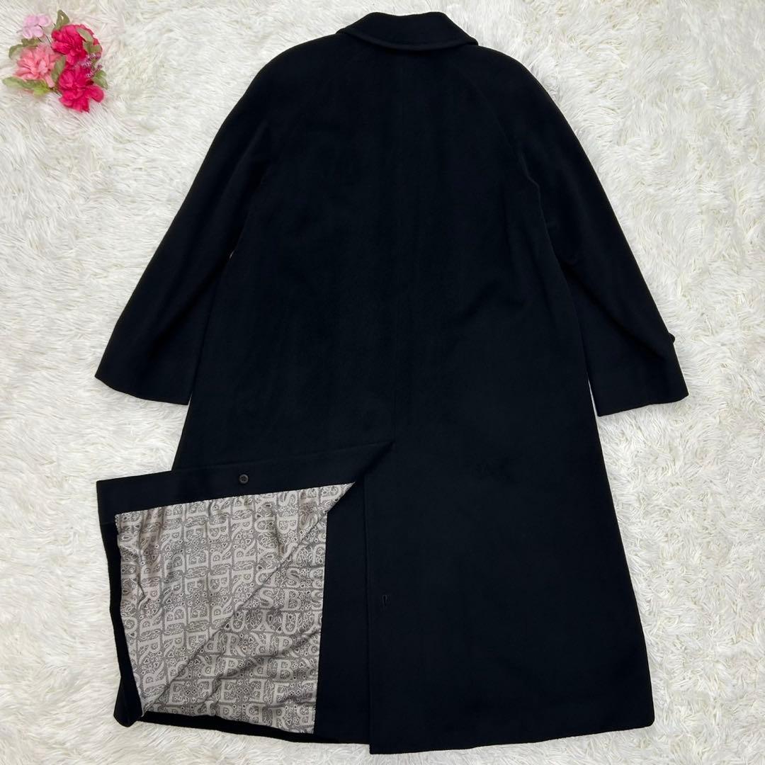 【極美品/M】バーバリー チェスターコート アウター カシミヤ70% Aライン