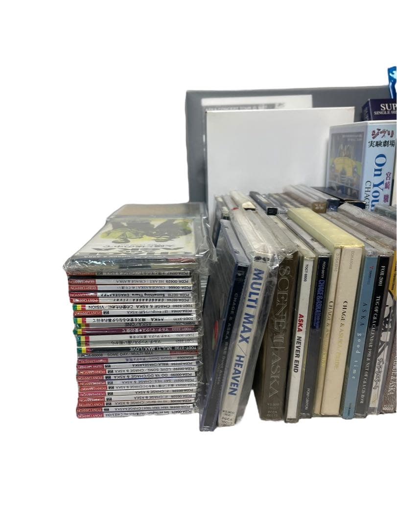 CHAGE&ASKA CD VHS 8cmCD 大量 まとめ売り 帯あり多数