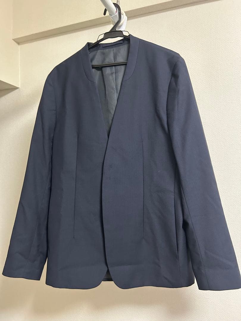 k*w様 COS ノーカラージャケット　ネイビー