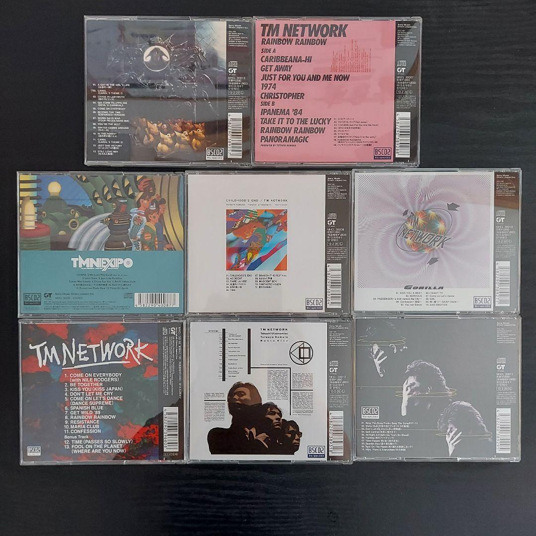 【中古美品】TM Network/TMN 高品質CD8枚 Blu-specCD2