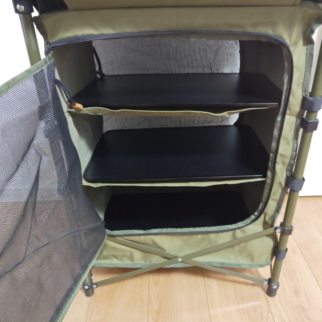 収納　CITYCREEK サイドシェルフ　ニコアンド　組み立て式