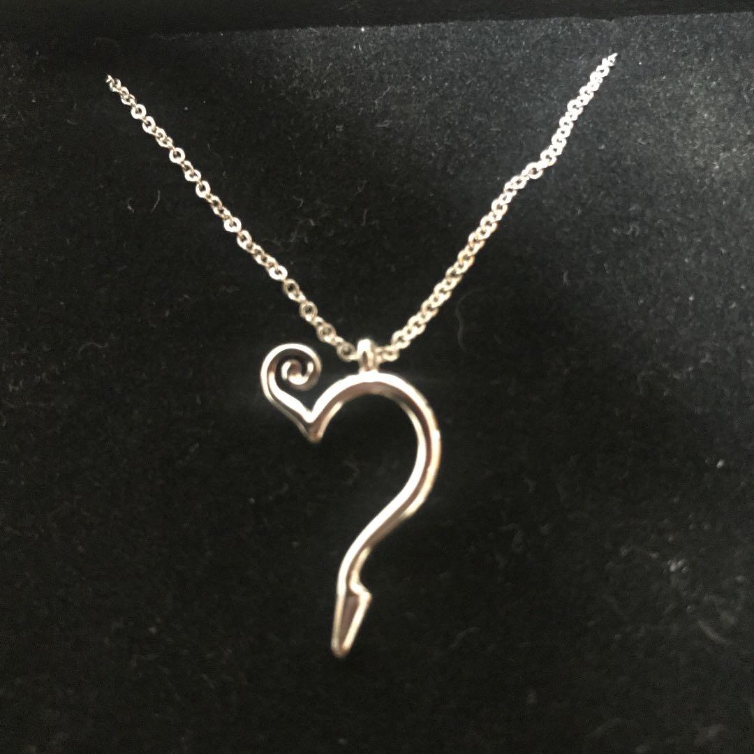 HYDE 非売品 シルバーカラーhロゴネックレス