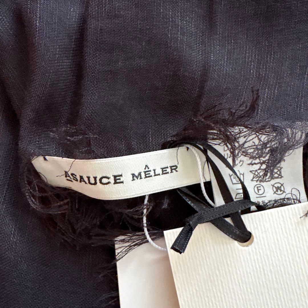 新品未使用ASAUCE MELER アソースメレ メランジ ストール