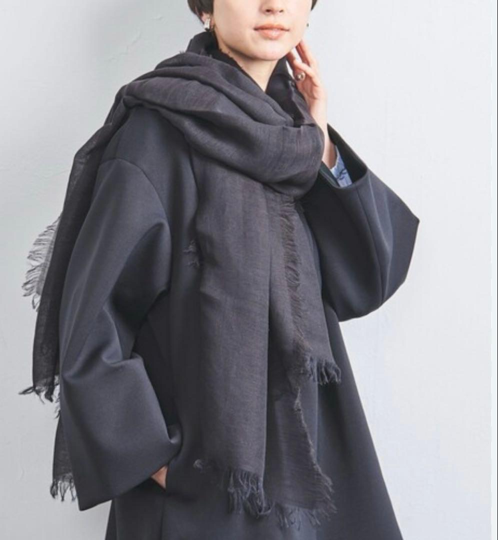 新品未使用ASAUCE MELER アソースメレ メランジ ストール