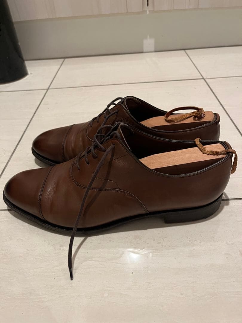 D*r様 エドワードグリーン チェルシー 202 UK7.5 内羽根 革靴