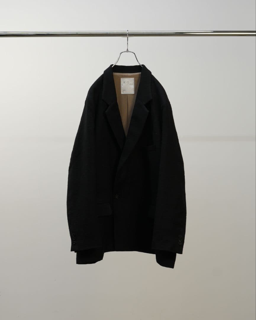 Ancellm SEMI-DOUBLE TAILORED JACKET サイズ2