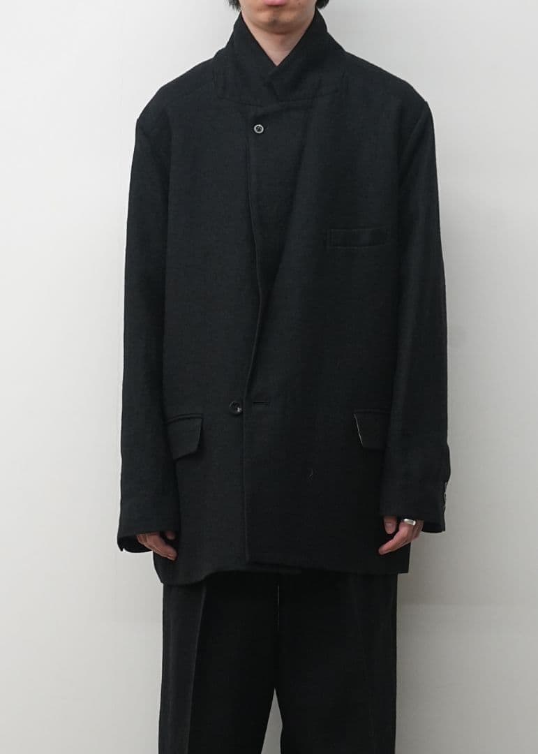 Ancellm SEMI-DOUBLE TAILORED JACKET サイズ2