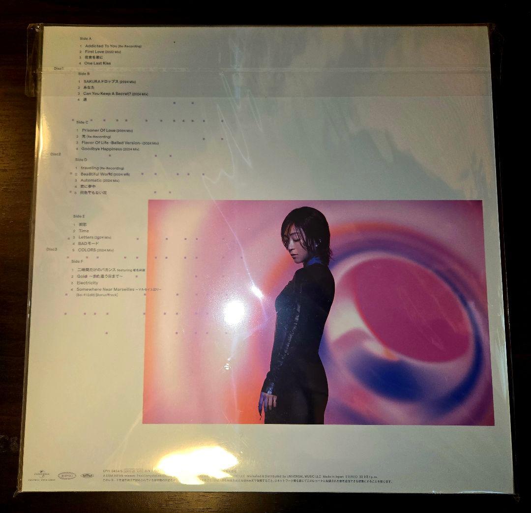 宇多田ヒカル SCIENCE FICTION 生産限定盤 LP
