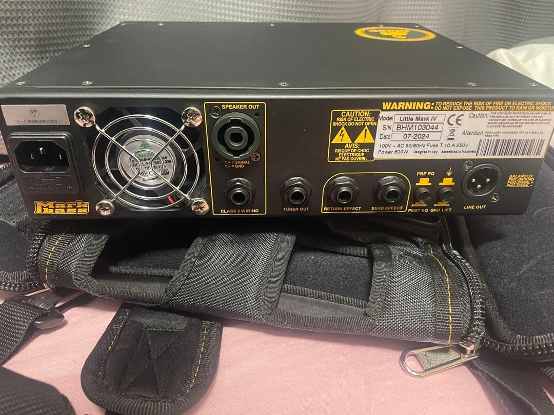 Markbass Little Mark IV ベース用アンプ　ソフトケース付き