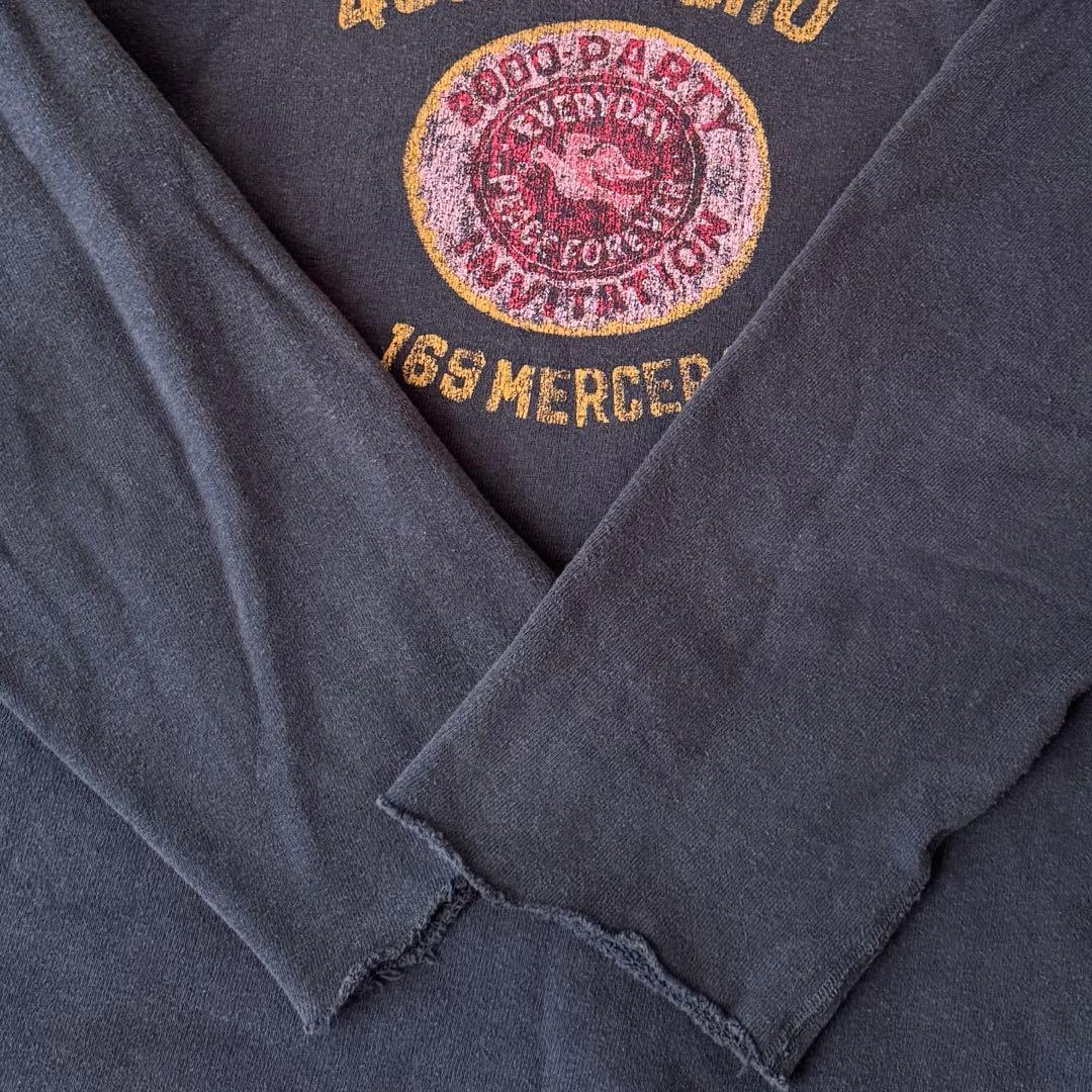 貴重✨45rpm スウェット トレーナー ロゴ 長袖 ヴィンテージ加工 M