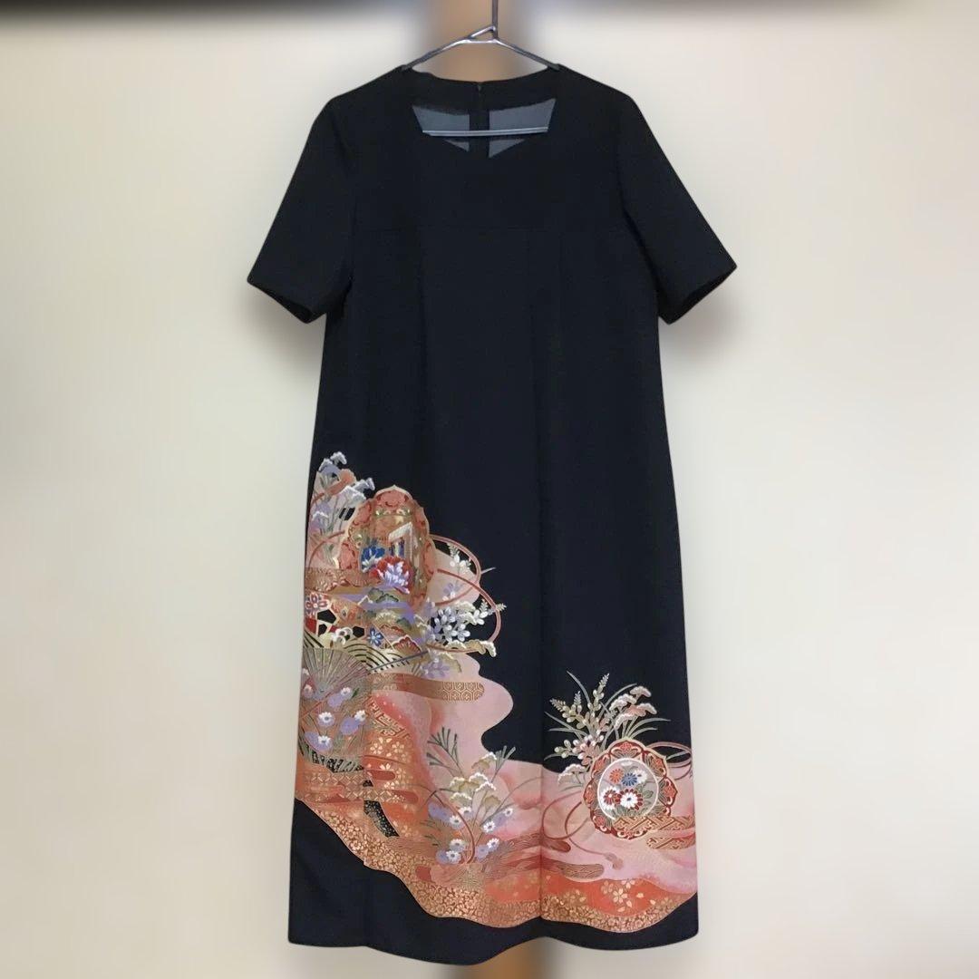 ［お得］留袖リメイク、ボレロ付きワンピース❣️