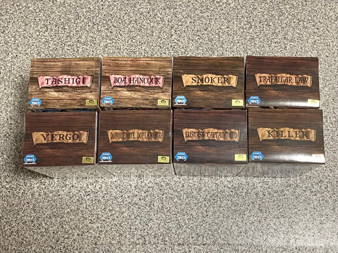 ワンピース　フィギュア　8体セット　グラメン　グラレディ　ロー　ドフラミンゴ