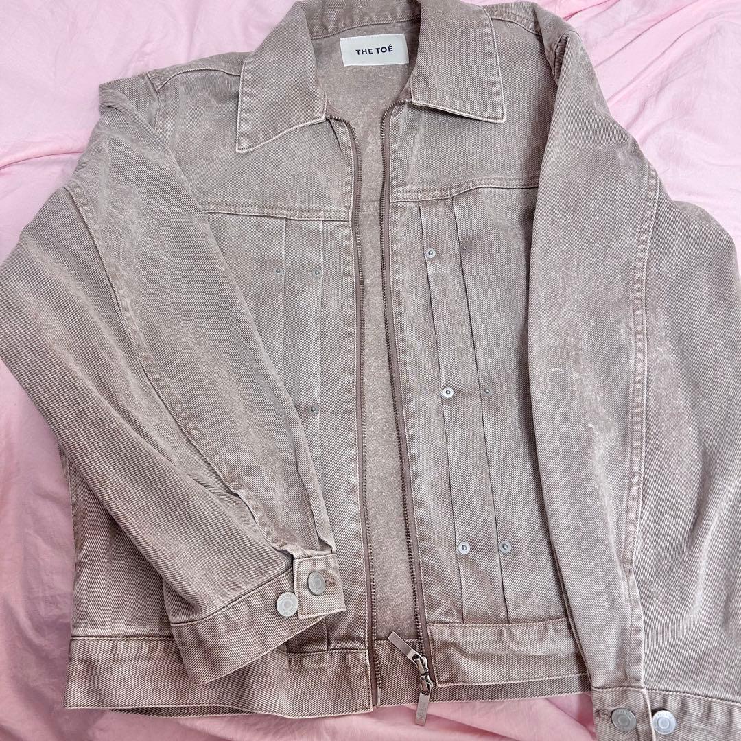 ジャケット・アウター thetoe Olympia Denim Jacket brown