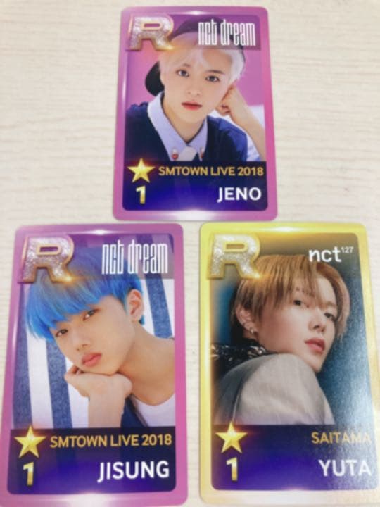 NCT SMTOWN NEO CITY ジェノ　チソン　ユウタ　トレカ