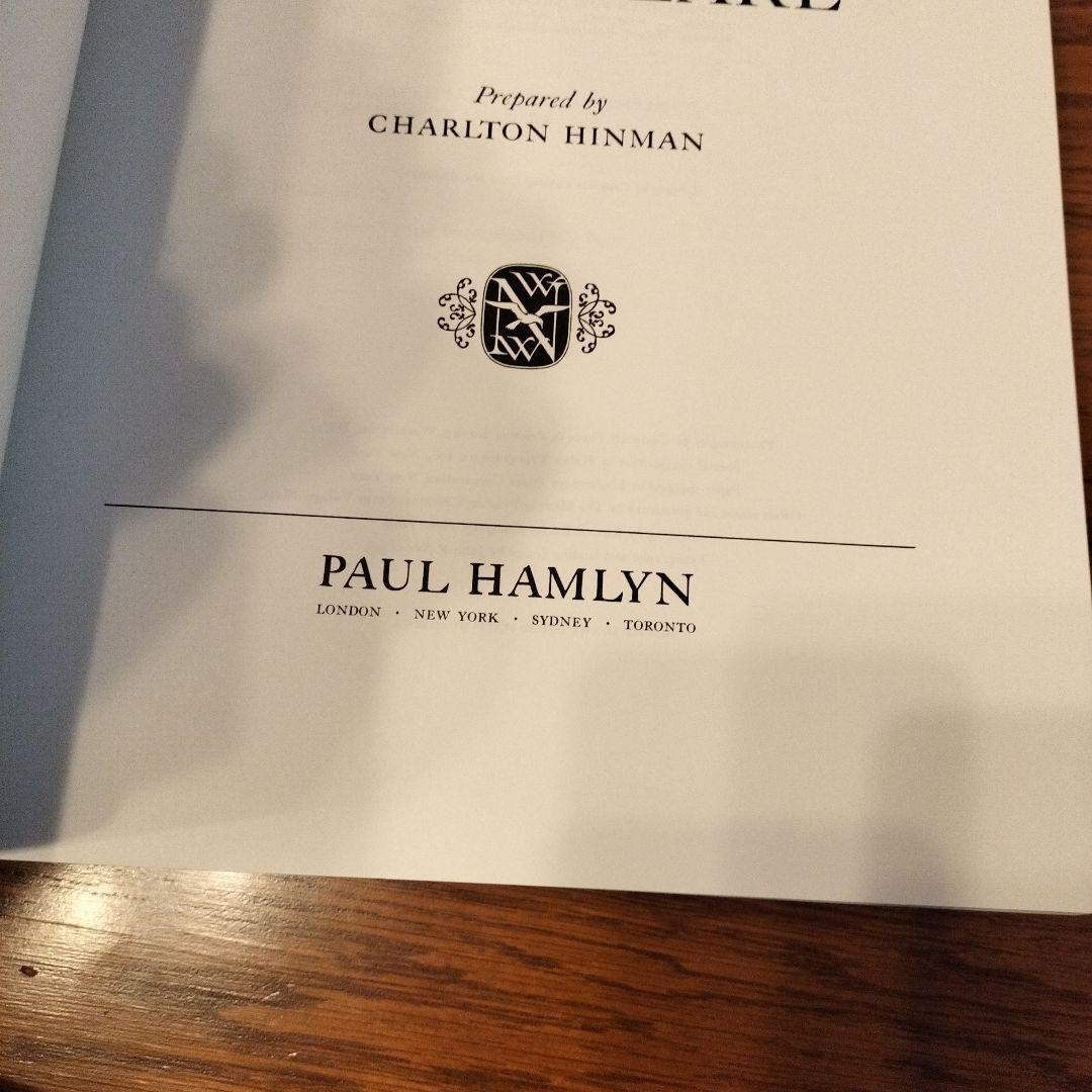 洋書 THE FIRST FOLIO OF SHAKESPEARE