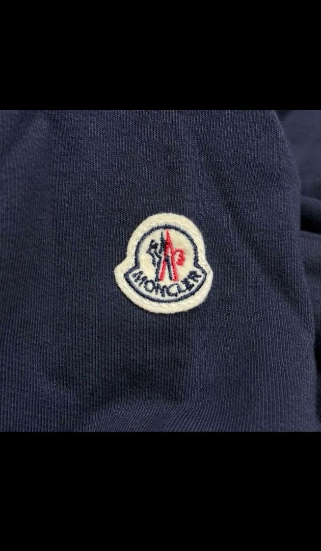 MONCLER ネイビー ジップアップパーカー サイズIX