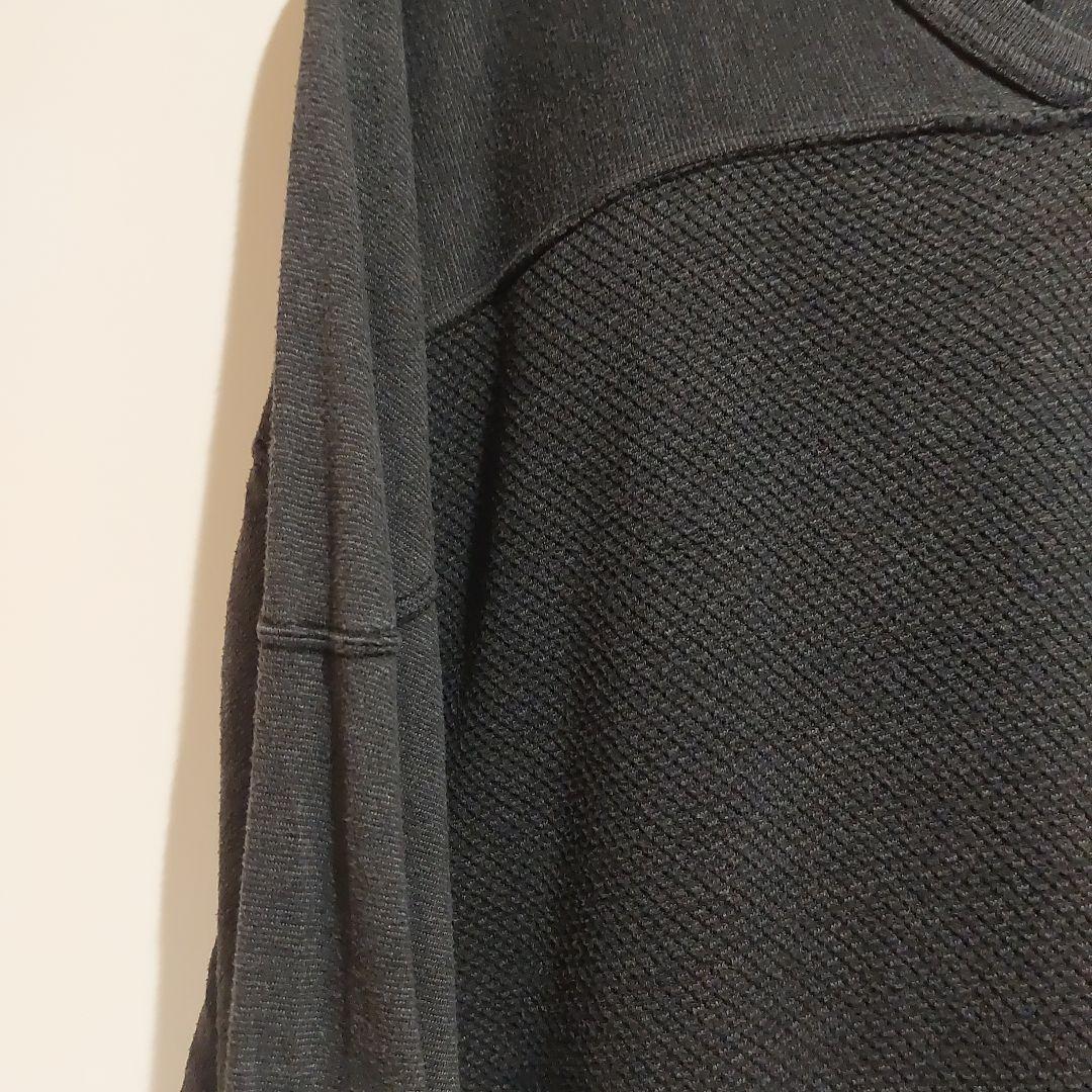 COMOLI ウォッシュドシルク ホッケーシャツ 3