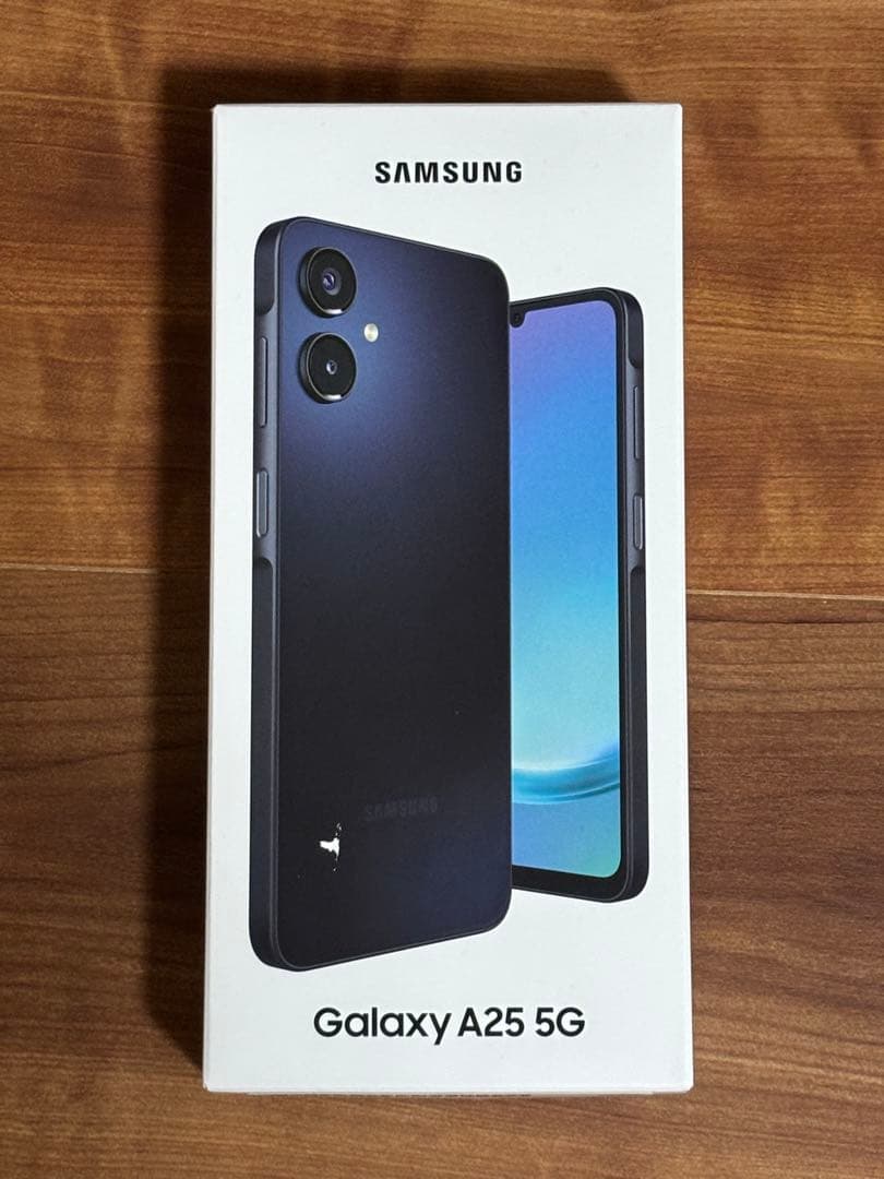 Samsung Galaxy A25 5G 本体 ブラック　スマホ　未使用