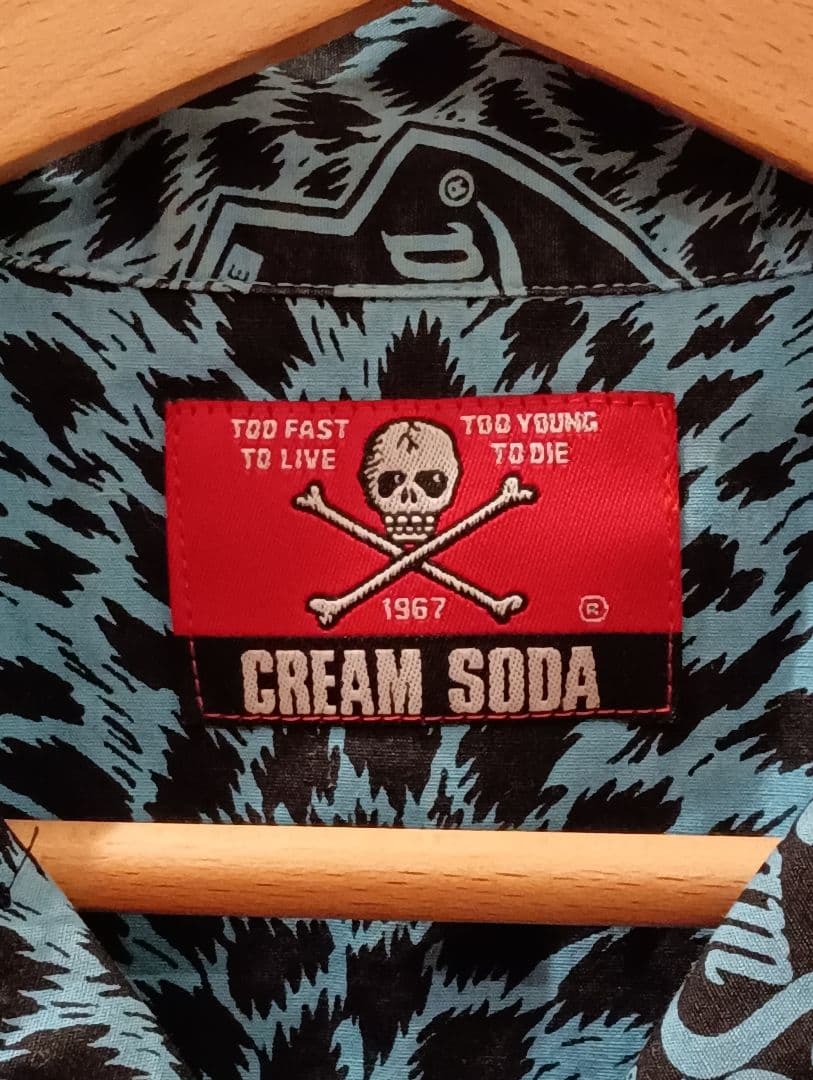 CREAM SODA 新ドクロ シャツ