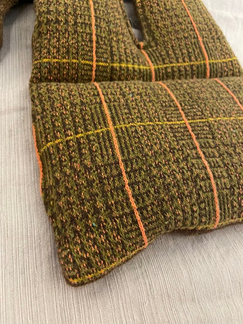 KAPITAL チェック柄 マフラー 美品