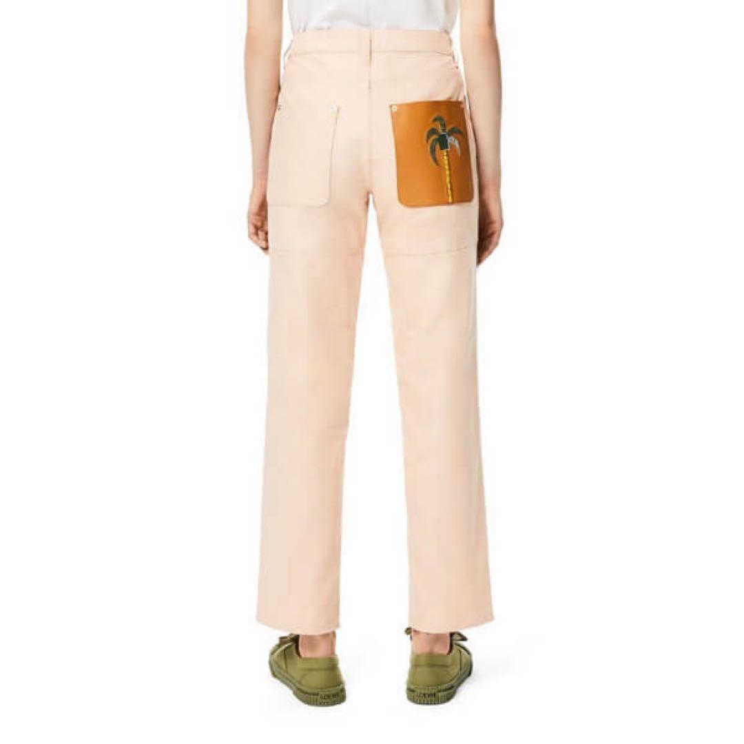 ロエベ ジーンズ ★ラ・パルム ボーイフレンド ジーンズ★デニム★ピンク★