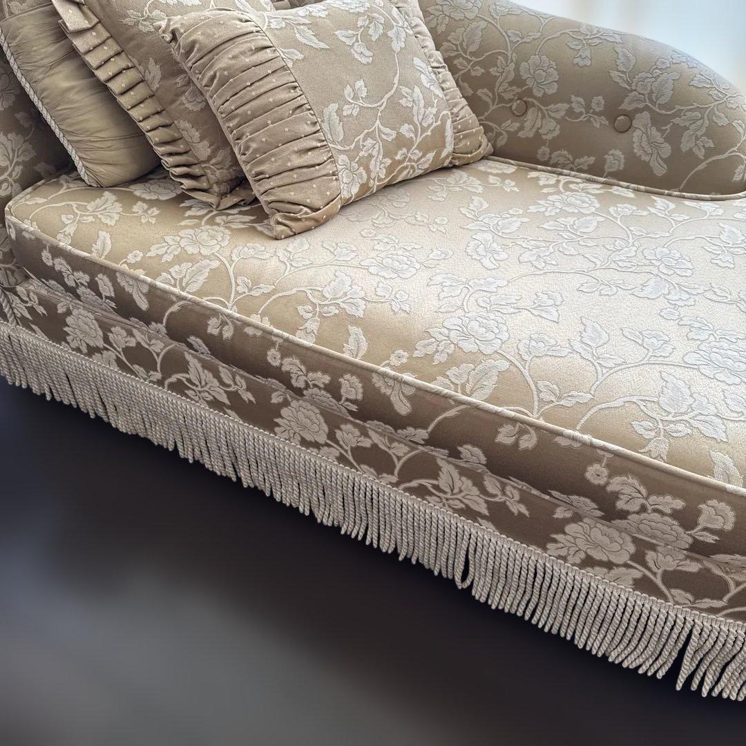 【出品8/20迄☆】姫系　ソファ　ヘアルーム クッション3個付