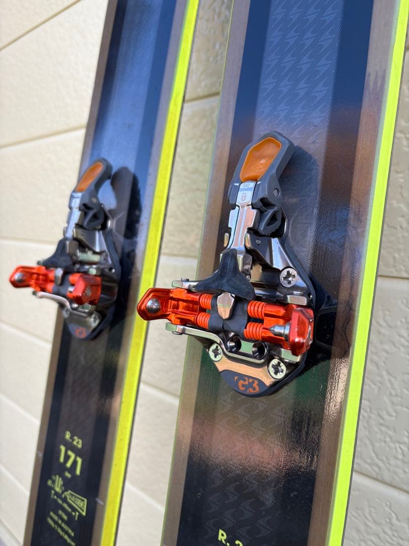 バックカントリースキー板　BLIZZARD ZERO G 108 +ビンディング