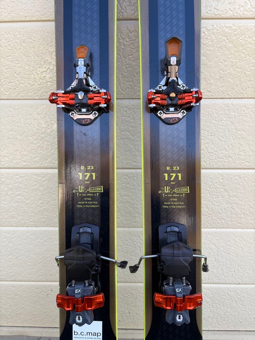 バックカントリースキー板　BLIZZARD ZERO G 108 +ビンディング