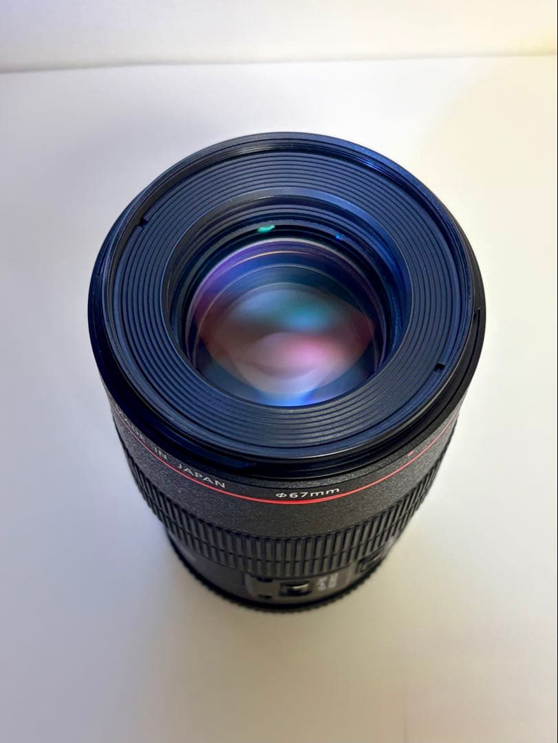 美品　EF100mm F2.8L マクロ IS USM