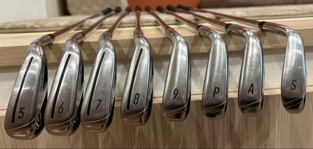 【美品】SIM MAX アイアンセット　5-S 8本　KBS MAX 85 JP