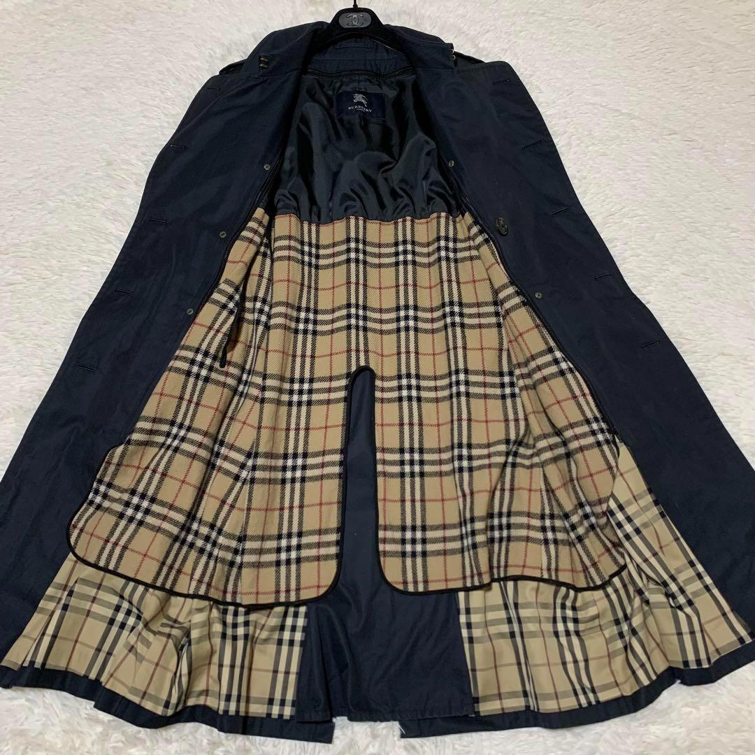 美品　バーバリーロンドン　トレンチコート　ライナー　ベルト　チェック
