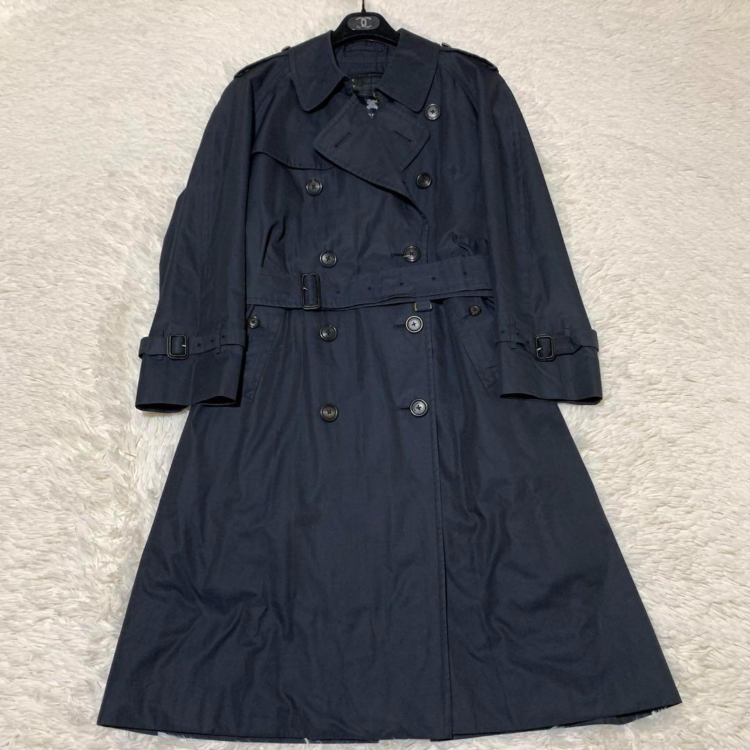 美品　バーバリーロンドン　トレンチコート　ライナー　ベルト　チェック