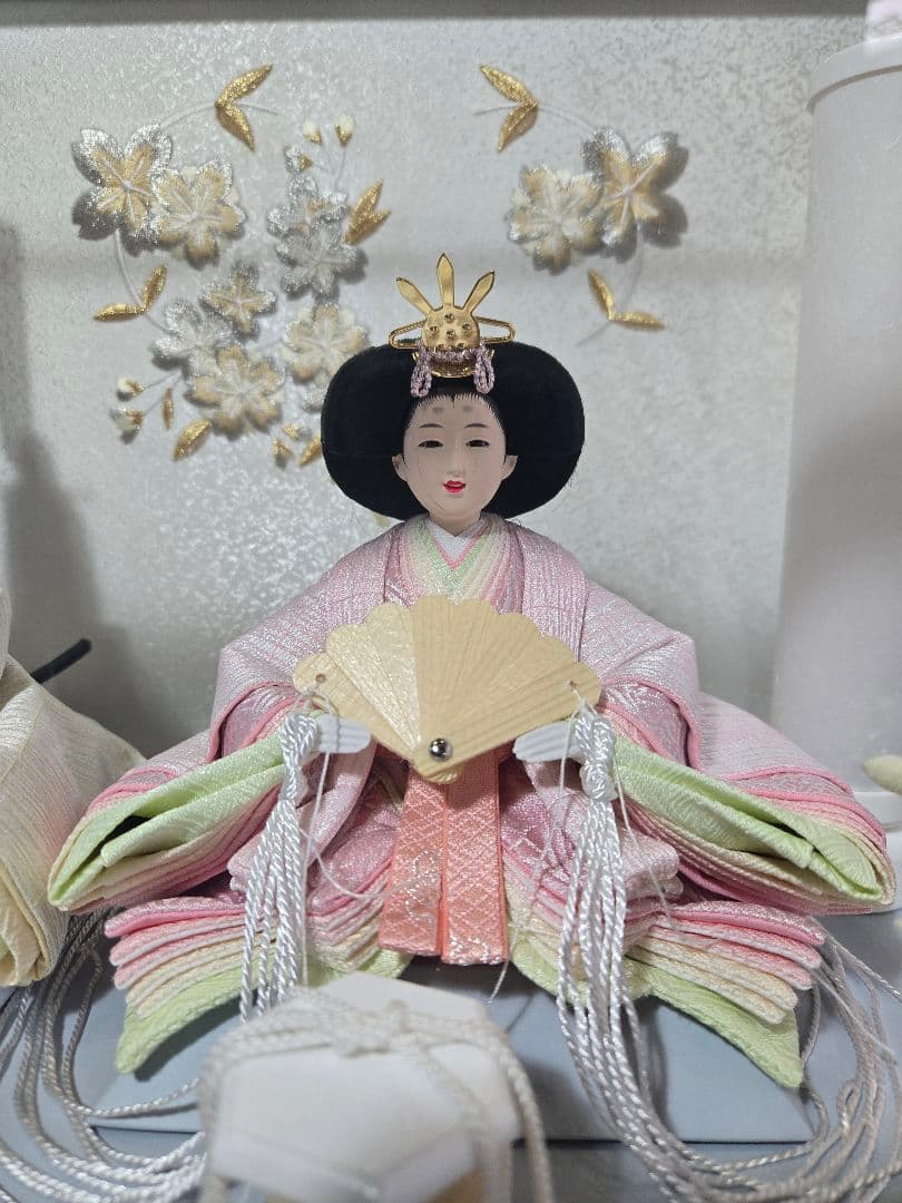 【一点限り】雛人形 ケース飾り　K52