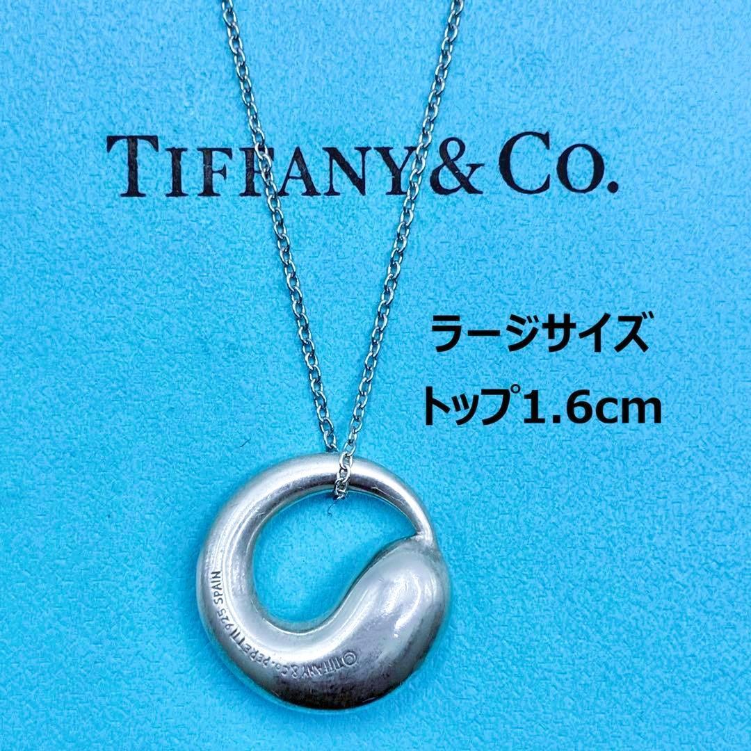 【希少】ティファニー エターナルサークル ネックレス ラージサイズ　社外