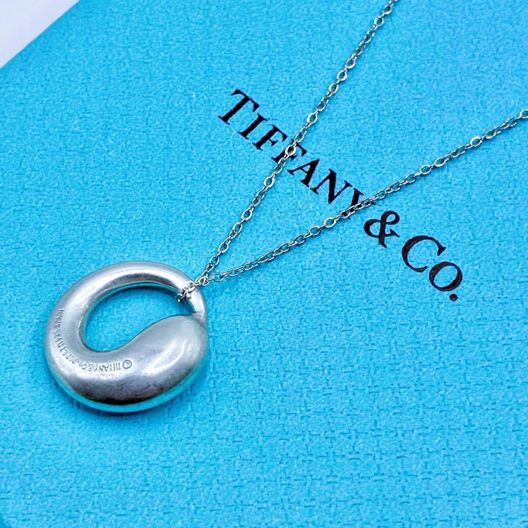 【希少】ティファニー エターナルサークル ネックレス ラージサイズ　社外