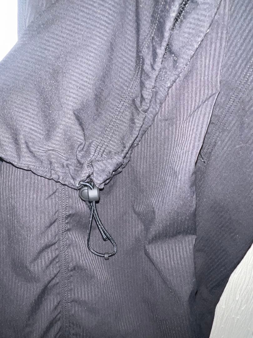 ブラックカーゴパンツ サイドポケット付き